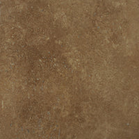 Haven Cross-Cut Noce Travertine Side Table