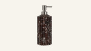 Rosso Levanto Marble Fluted Soap Dispenser