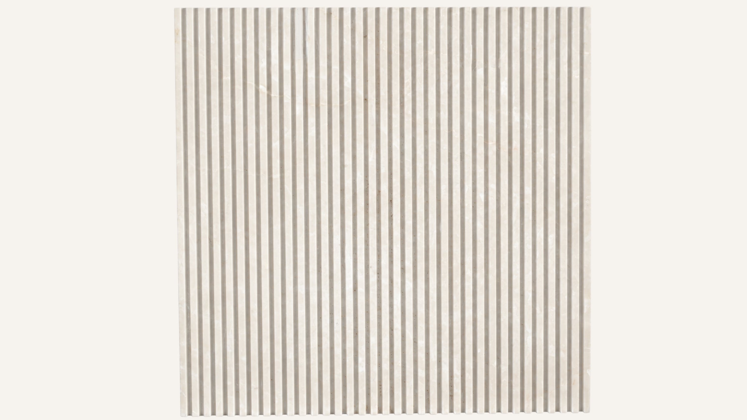 Cloud Beige Marble Polished Wall Covering - 12x12 - Lines 01