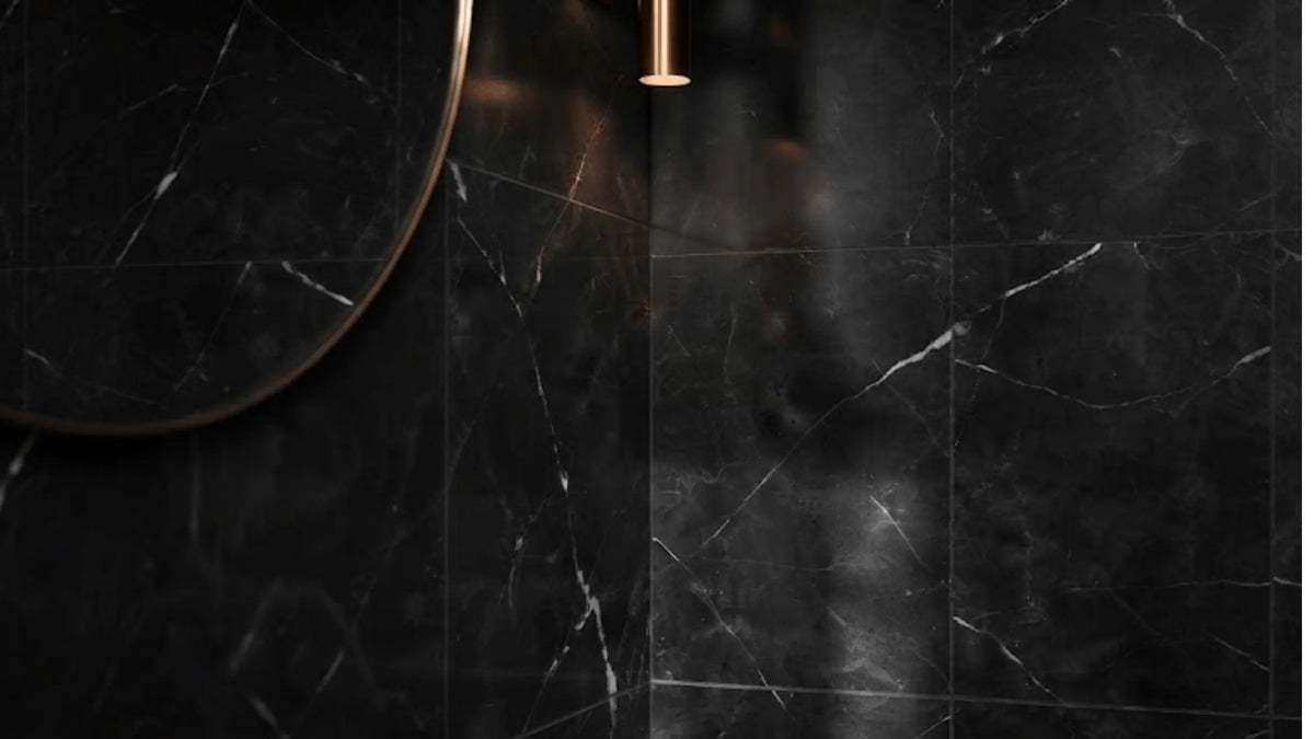 Nero Marquina Marble Tile