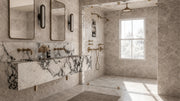 Tundra Gray Marble Tile