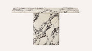 Devlin Calacatta Viola Marble Console