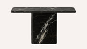 Devlin Nero Marquina Marble Console
