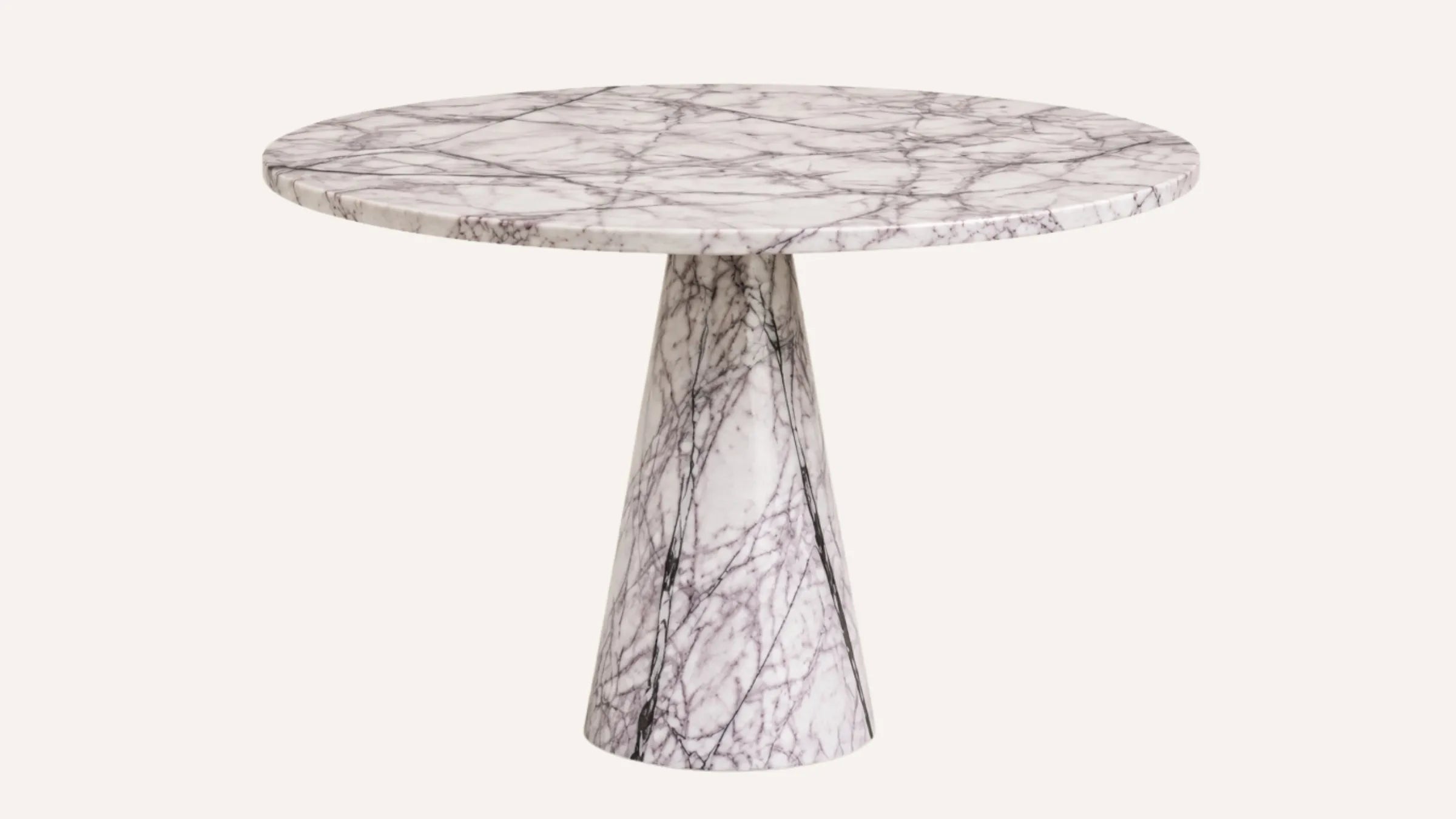 Ellis Lilac Marble Dining Table