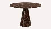 Ellis Rosso Levanto Marble Dining Table