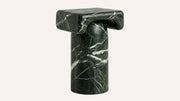 Haven Petroleum Green Marble Side Table
