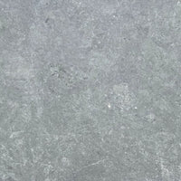 Tundra Gray Marble Oval Fluted Freestanding Bathtub — 60