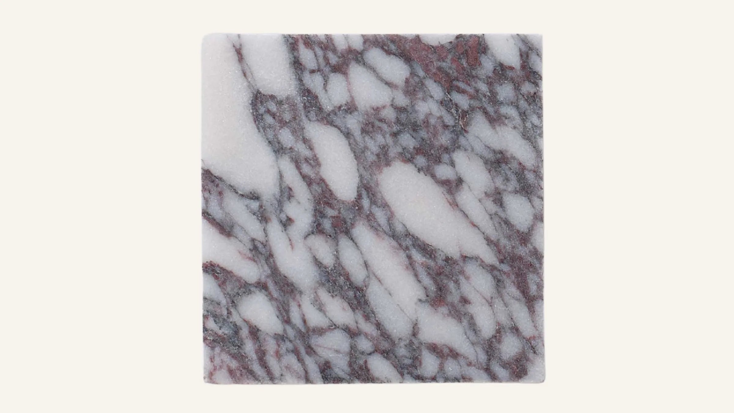 Calacatta Viola Marble Sample 4" x 4"