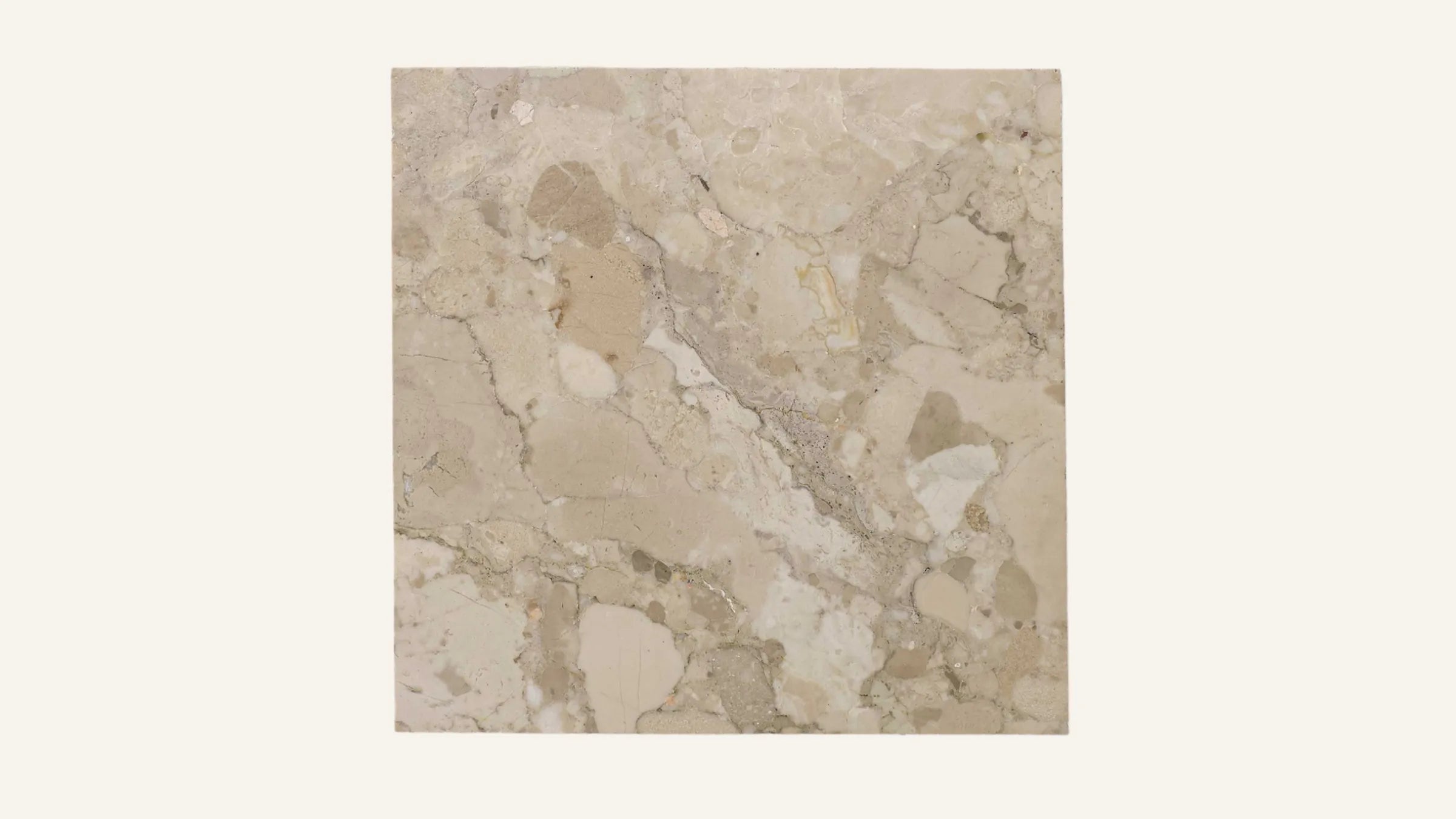 Ceppo Cream Marble Sample 4" x 4"