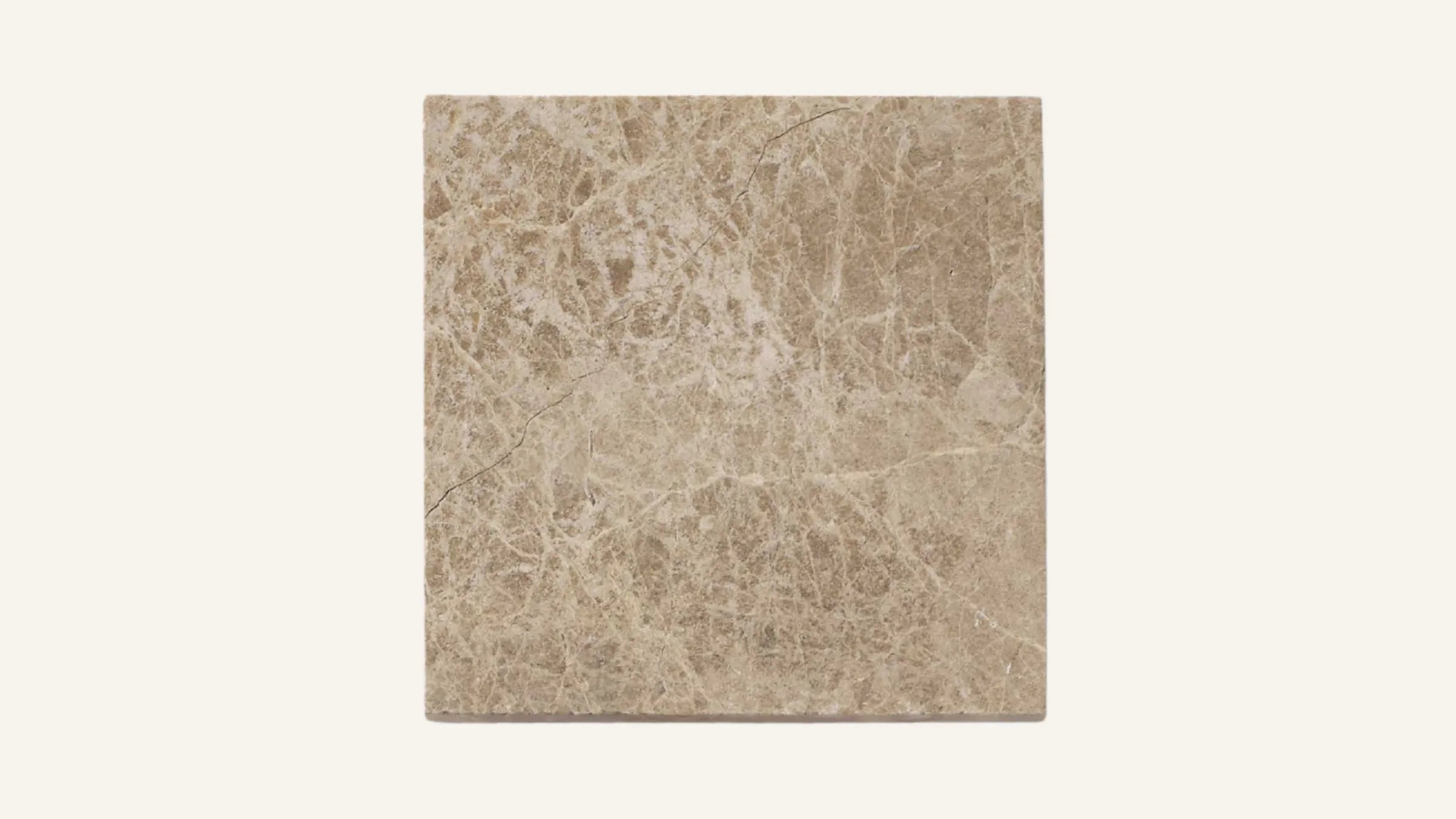Emperador Light Marble Sample 4" x 4"