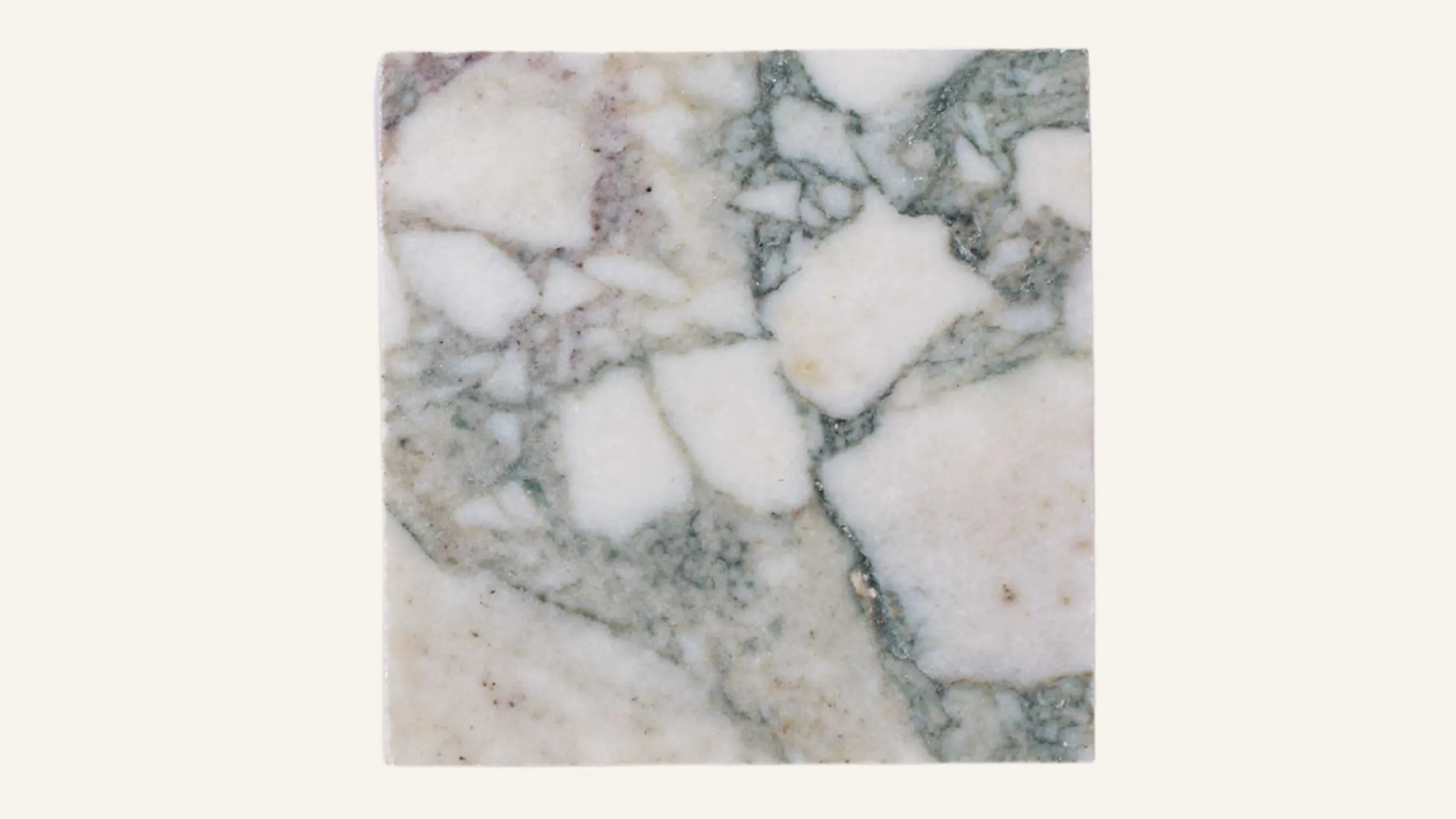 Green Viola Marble Sample 4" x 4"