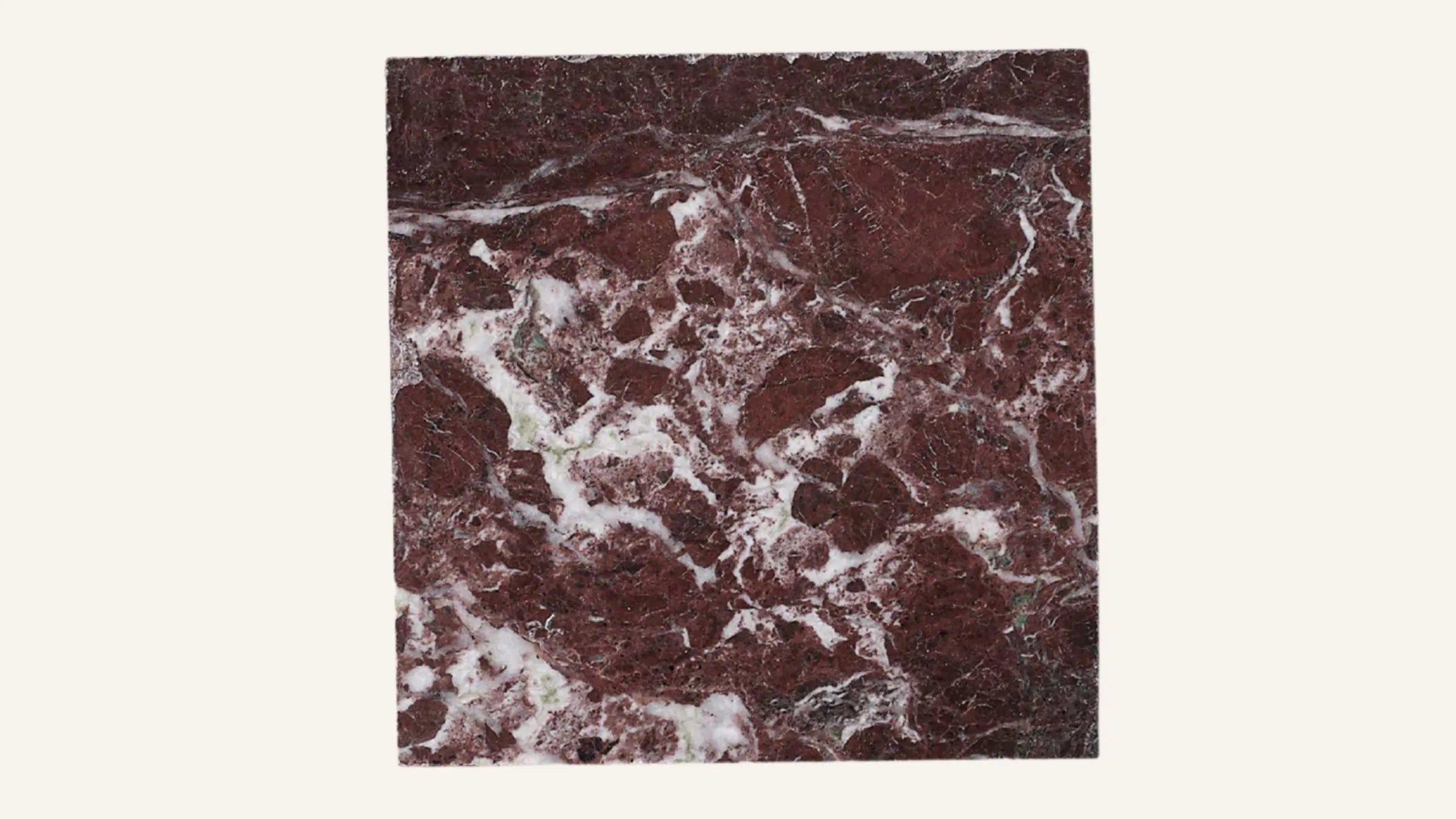 Rosso Levanto Marble Sample 4" x 4"