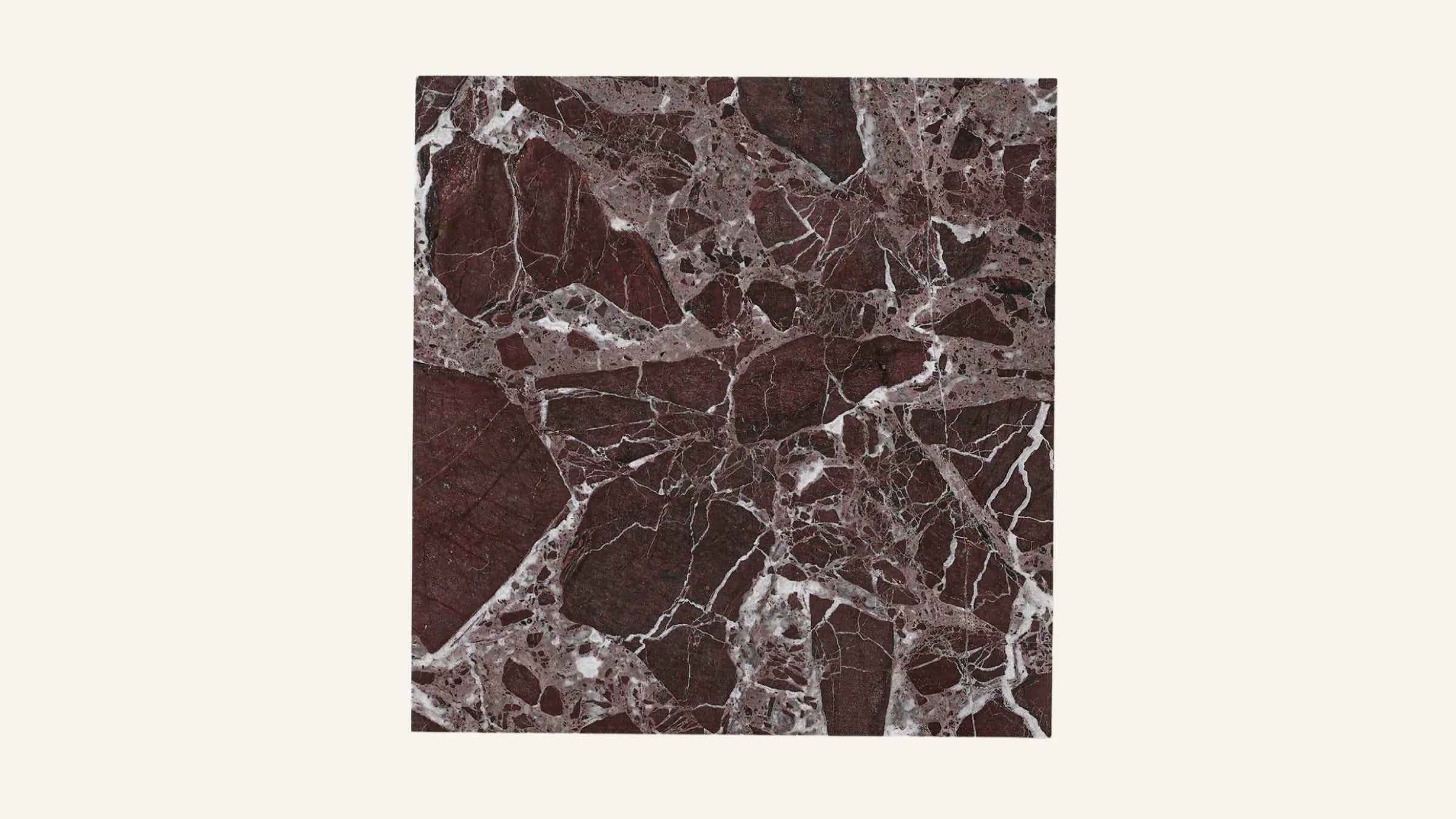 Rosso Levanto Marble Sample 4" x 4"