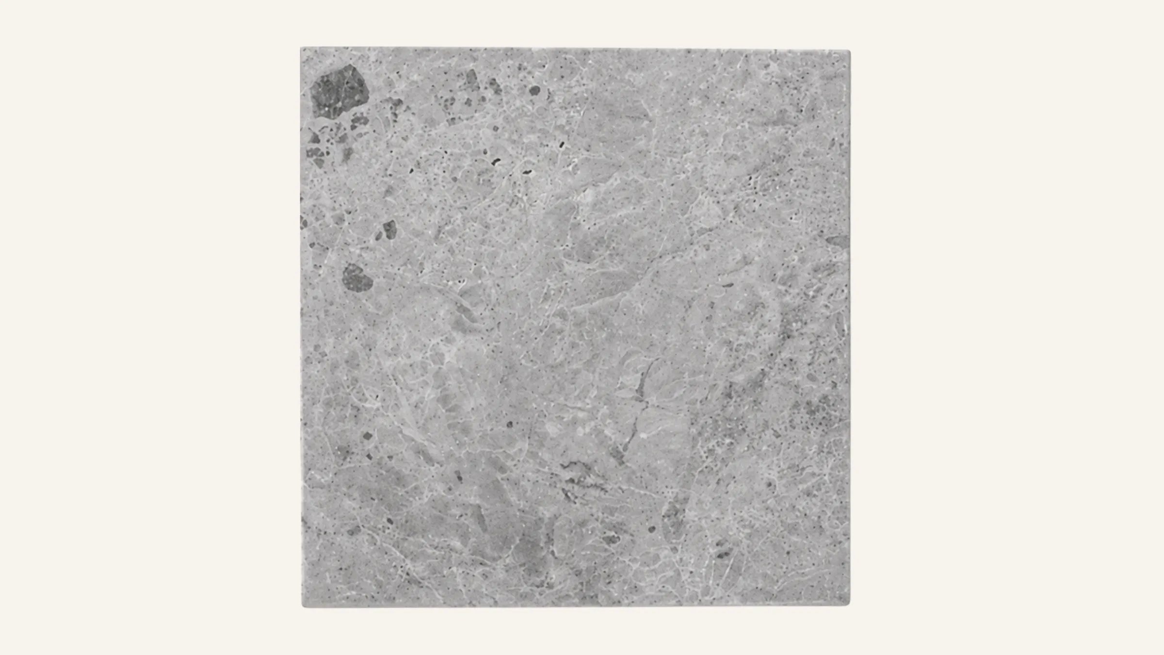Tundra Gray Marble Sample 4" x 4"